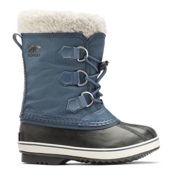 NIB SOREL YOOT PAC NYLON WATERPROOF BOOTS KIDS'